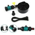 thumbnail image 1 of Trampoline Sprinkler Garden Cooling Tool, Outdoor Water Sprayer, Adjustable Water Flow, Large Coverage, Durable PVC Material, Perfect for Summer Fun, Family, Backyard Play, Gardening Limited Time, 1 of 2