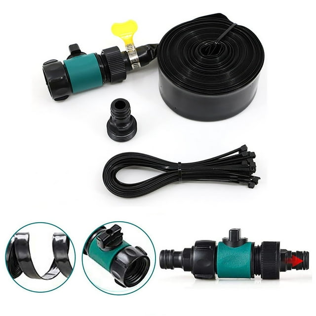 Trampoline Sprinkler Garden Cooling Tool, Outdoor Water Sprayer, Adjustable Water Flow, Large Coverage, Durable PVC Material, Perfect for Summer Fun, Family, Backyard Play, Gardening Limited Time