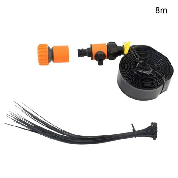 Trampoline Sprinkler for Kids - Outdoor Trampoline Water Sprinkler for Kids and Adults, Trampoline Accessories Sprinkler 26ft Long for Water Play, Games, and Summer Fun in Yards, Orange