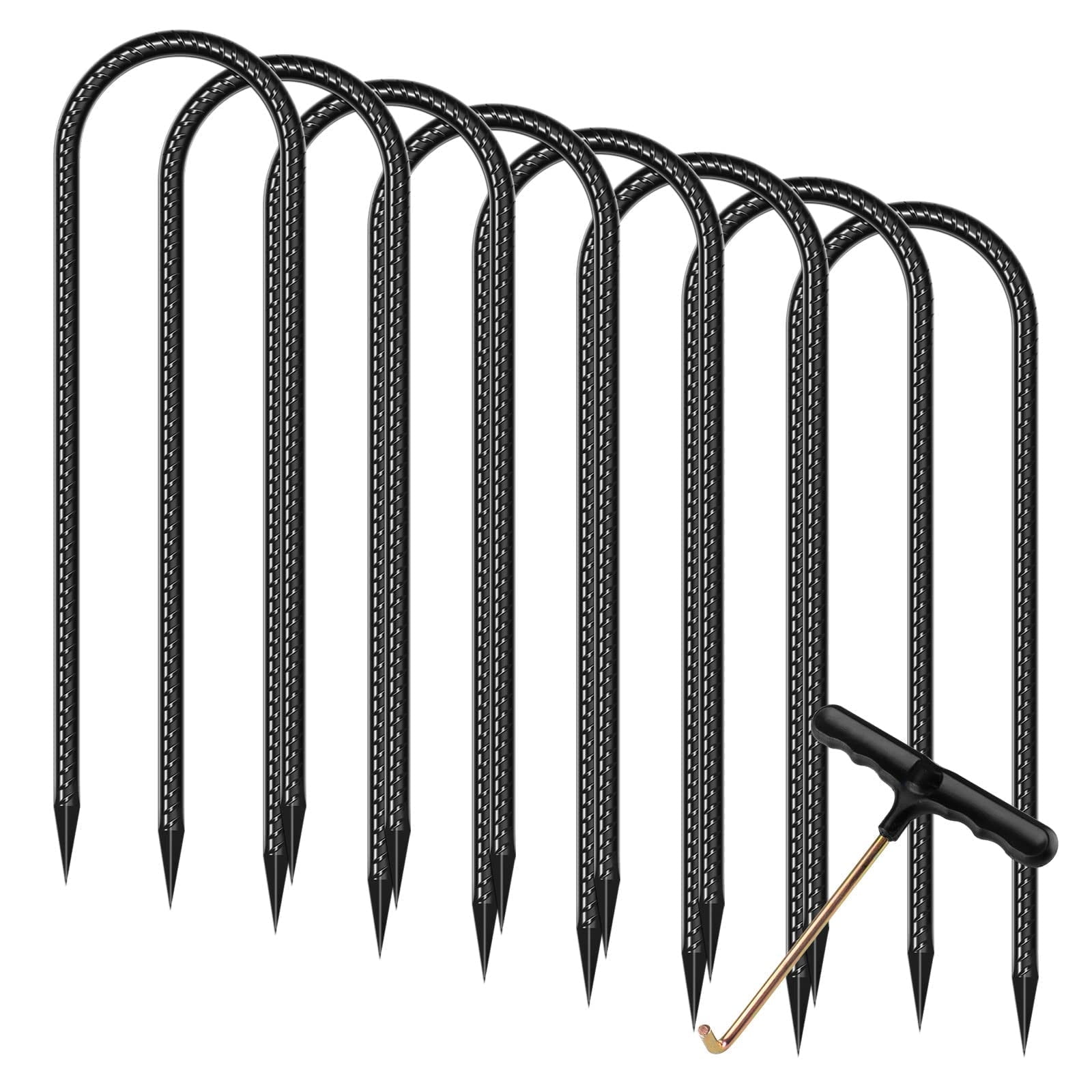Trampoline Stakes Anchors 8 Pcs Trampoline Accessories Stake Heavy Duty