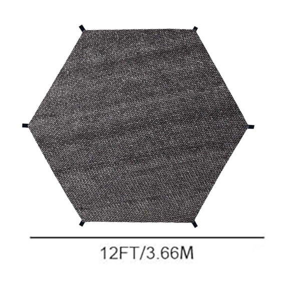 Trampoline Sun Shade Cover 8ft 10ft 12ft 14ft UV Protection Cloth Waterproof Foldable Easy Install Windproof Backyard Playground Outdoor Trampoline Accessories for Kids