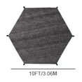 thumbnail image 1 of Trampoline Sun Shade Cover 8ft 10ft 12ft 14ft Sun-Protection Cloth Material for Outdoor Backyard Playground Anti-UV Easy Installation Foldable, 1 of 2
