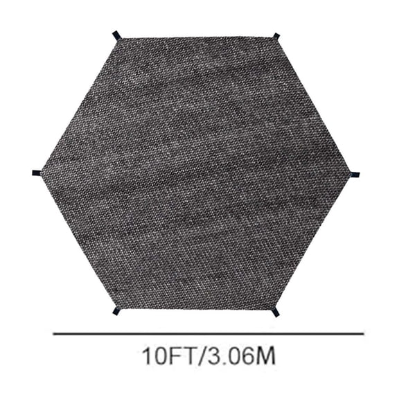 Trampoline Sun Shade Cover 8ft 10ft 12ft 14ft Sun-Protection Cloth Material for Outdoor Backyard Playground Anti-UV Easy Installation Foldable