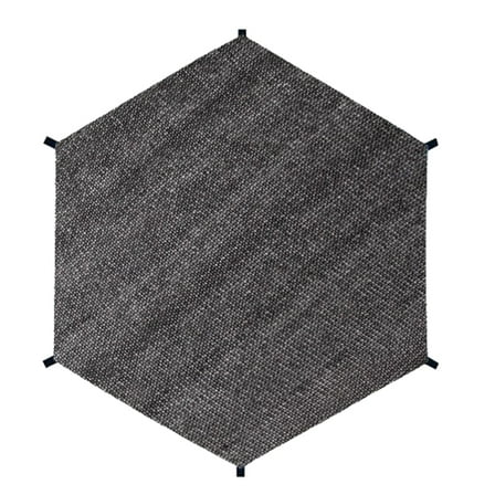 Trampoline Sun Shade Cover - 95% UV Block, Water Permeable - Easy Install, Foldable - for 8-14ft Trampolines, Backyard Protection
