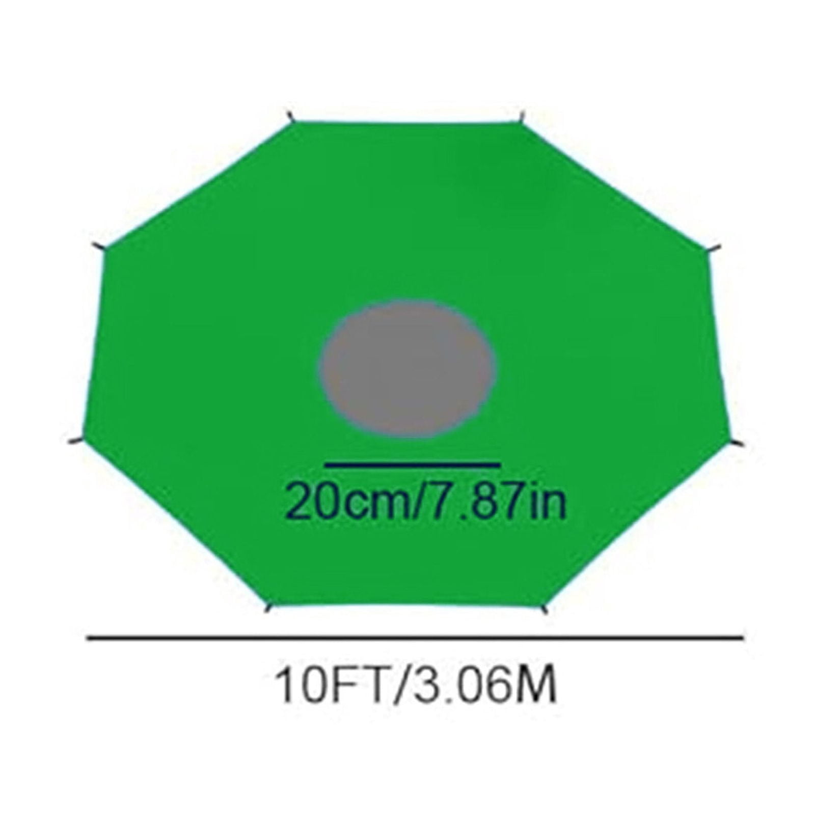 Trampoline Sun Shade Cover UV Protection Weatherproof Anti-Fade Canopy ...
