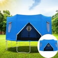thumbnail image 1 of Trampoline Tent Cover, Waterproof Oxford Cloth for Trampoline Canopy, 96/120 Inch Trampoline Shade with Skylight and Mesh Windows for Outdoor Playground, 1 of 9