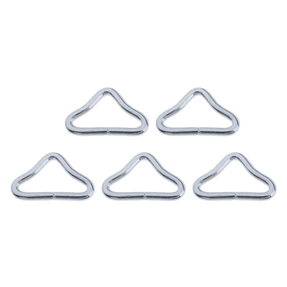 Trampoline Triangle Buckle, 5Pcs Triangle Rings Buckle V-Rings, High Strength V Rings for Trampoline Replacement Repair