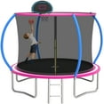 thumbnail image 1 of Trampoline for Kids and Adults, Segmart 10Ft Trampoline with Basketball Hoop & Enclosure Net, 1 of 7