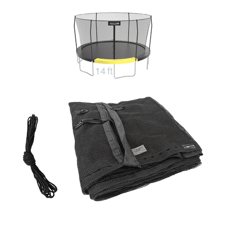 TrampolinePro 14' Round Trampoline Safety Net for 6 Angled Pole Top-Ring Enclosure Systems "NET ONLY" Model # 511417