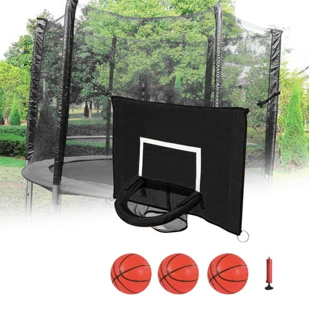 Trampolines Basketball Hoop Attachment Outdoor Sports Child Basketball Game Waterproof Soft Materials Backyard Outside Basketball Training , Style G