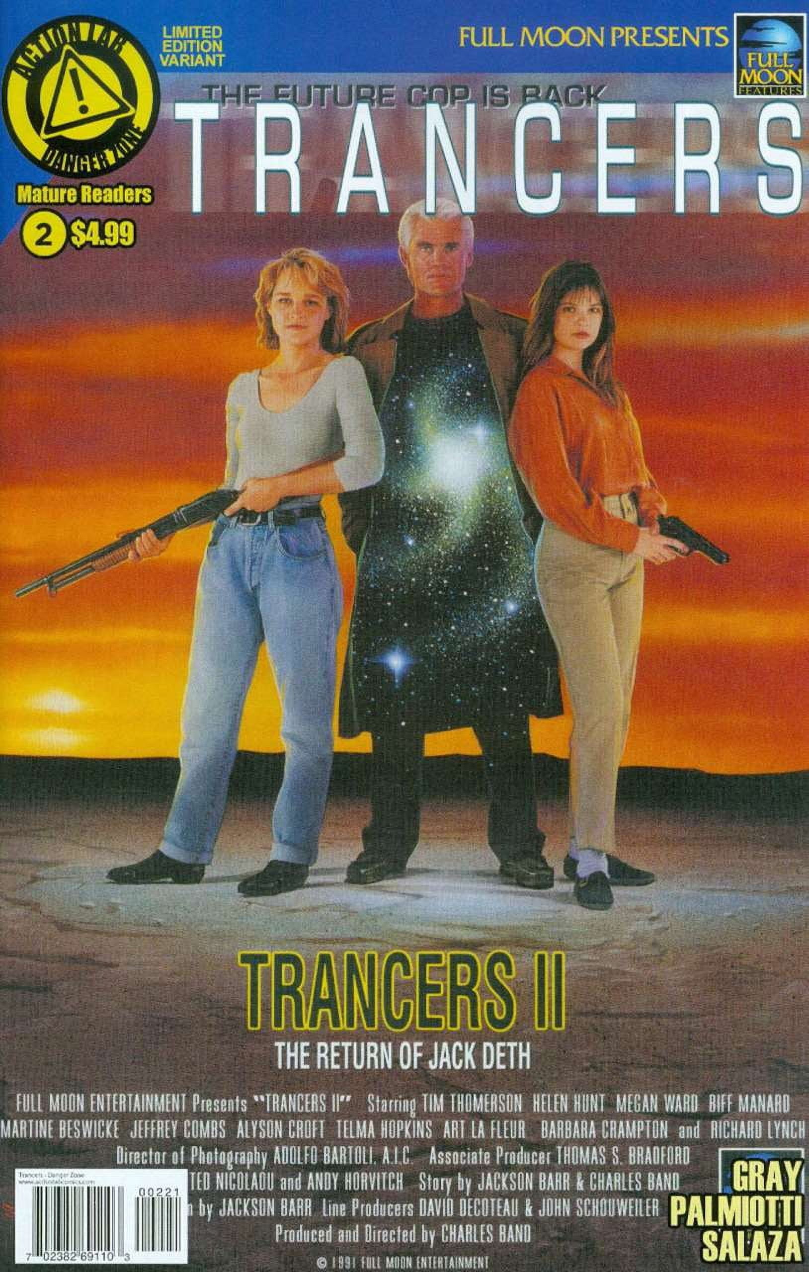 Trancers (Full Moon Presents) #2A VF ; Action Lab Comic Book - Walmart.com