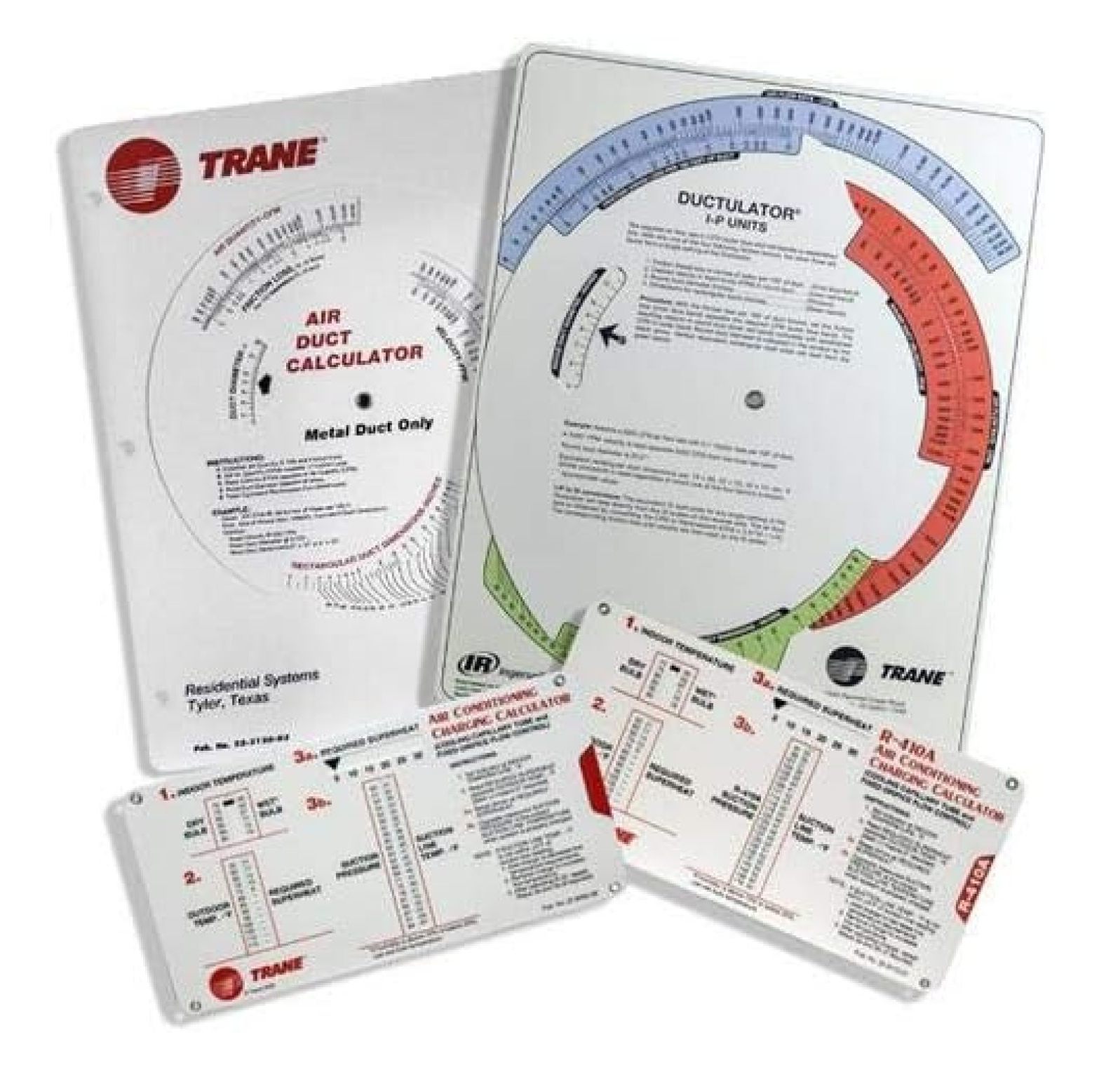 Trane Ductulator and Charging Calculator Kit Trane Ductulator with
