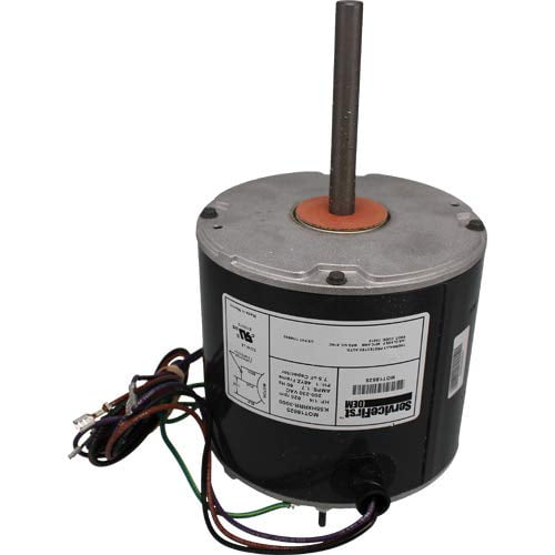 Trane MOT18625 48 Frame 1 Phase Motor, 230V, 1/4 HP, 825 RPM, replacement for MOT3419, MOT12535, MOT10479