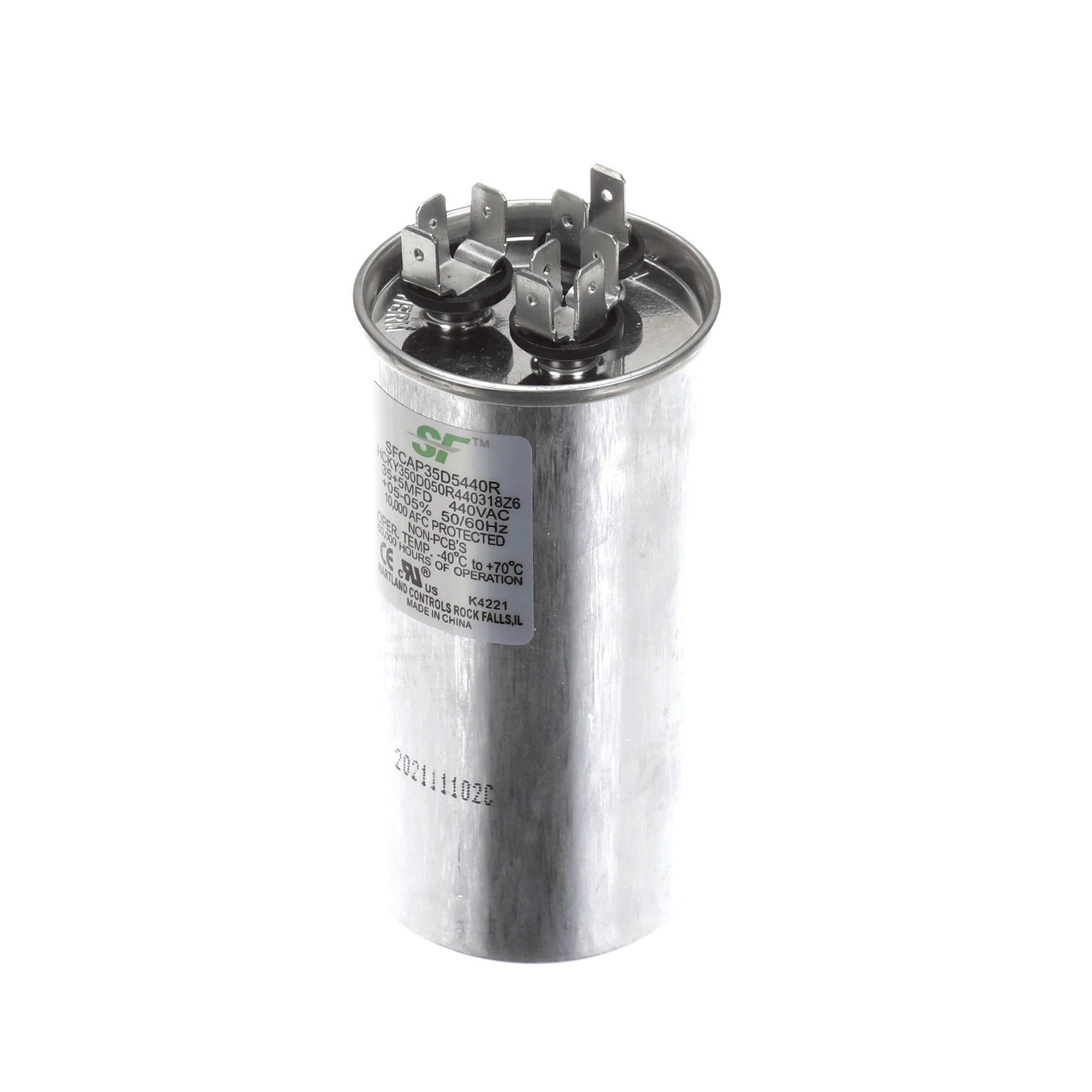 American Standard Heating & Air Conditioning Capacitor 35 7+5 MFD 2061663