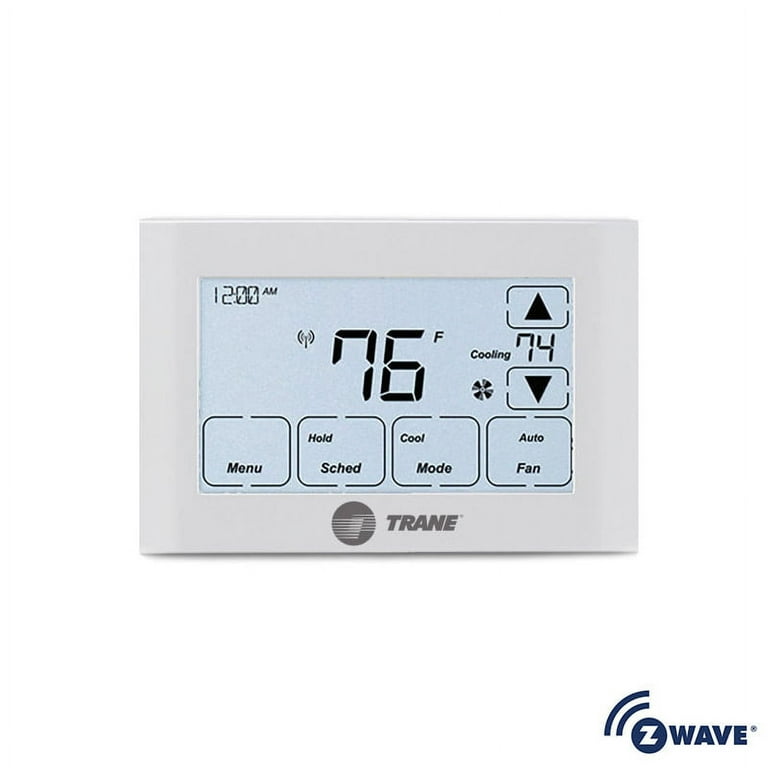 TRANE 14942771 Thermostat, Z-Wave, Works with Alexa