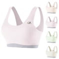 thumbnail image 1 of Tranfacy Girls 9-18 Years Summer Puberty Bras Wireless Thin Style with Built In Chest Pad, 1 of 5