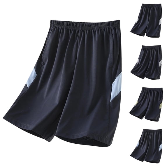 Tranfacy Toddler 3-15 Years Summer Half Pants Solid Mesh Breathable Knee Length Half Pants