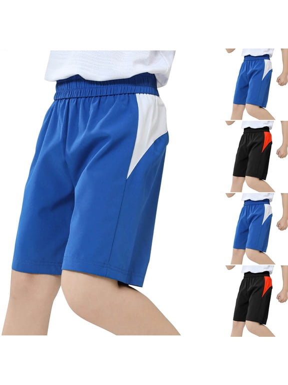 Kids 6-14 Years Summer Half Pants Lightweight Casual Knee Length Half Pants