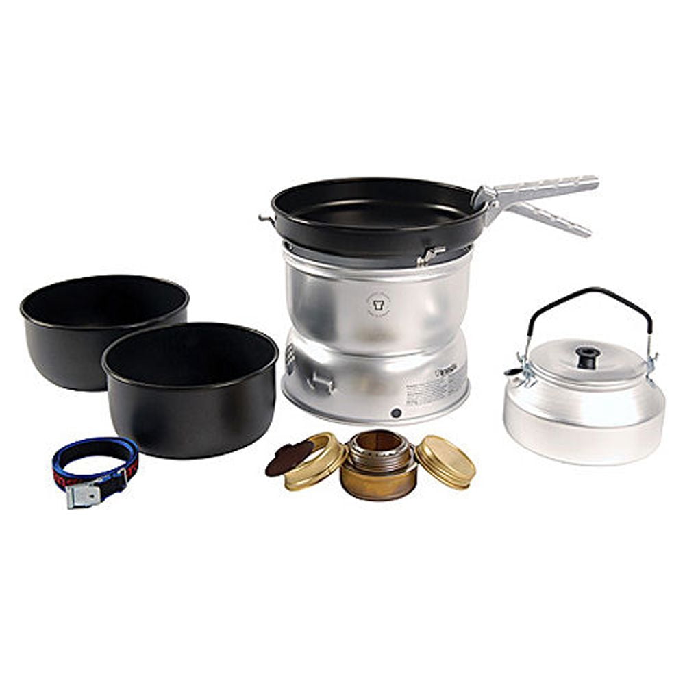 TRANGIA 25-6 Non-Stick Cooker & Kettle Set - Ultralight Aluminum Camping Cookware
