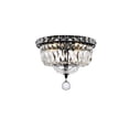 thumbnail image 1 of Tranquil 12 inch black flush mount, 1 of 9