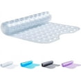 thumbnail image 1 of Tranquil Beauty Extra Long Non-Slip Bath Mat With Suction Cups, Clear, 100 cm x 40 cm, 1 of 7