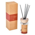 thumbnail image 1 of Tranquil Beauty Reed Diffuser with Wood Lid - Flourish Tea Scent Reed Aroma - Floral, Herbal and Slightly Sweet, Rose and Jasmine, 3 Sticks - Modernistic Design and Decorative Fragrance-2.3x4.3in, 1 of 7