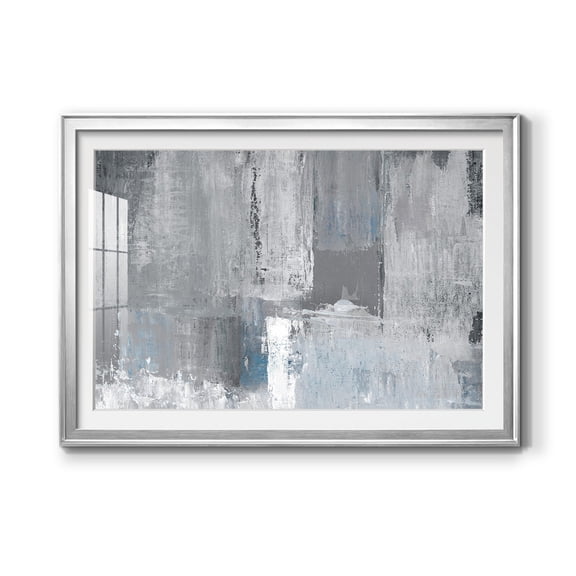 Tranquil Blues Premium Framed Print - Ready to Hang