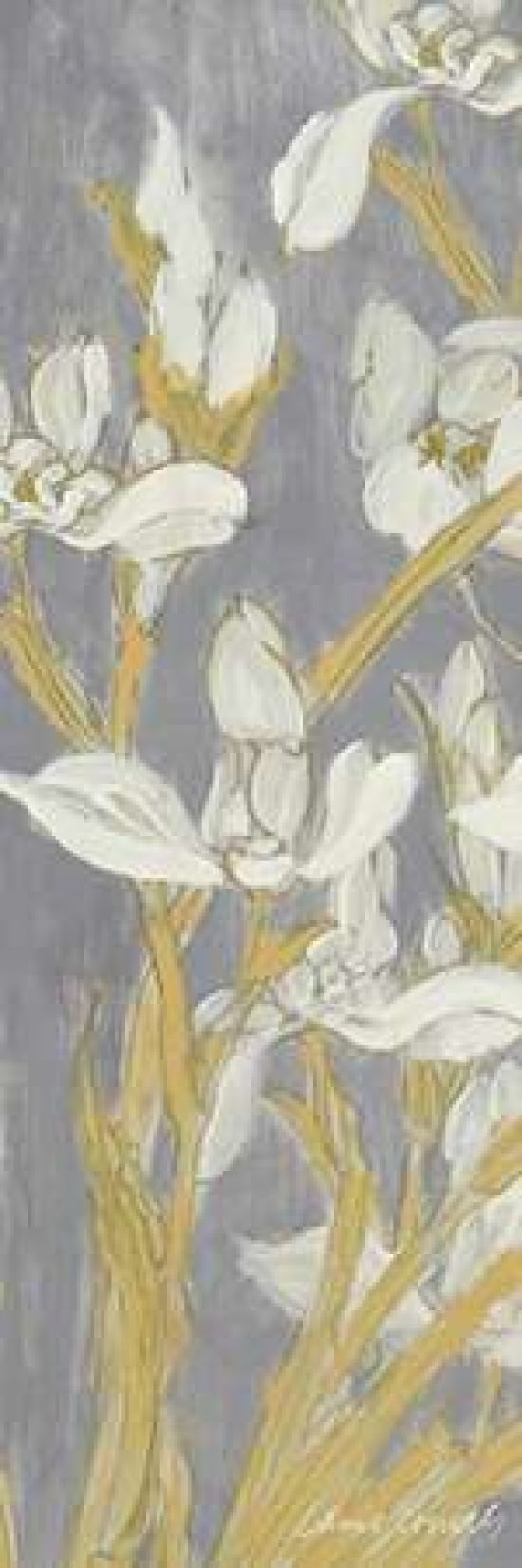 Tranquil Elegance Panel IV Canvas Art - Lanie Loreth (12 x 36)