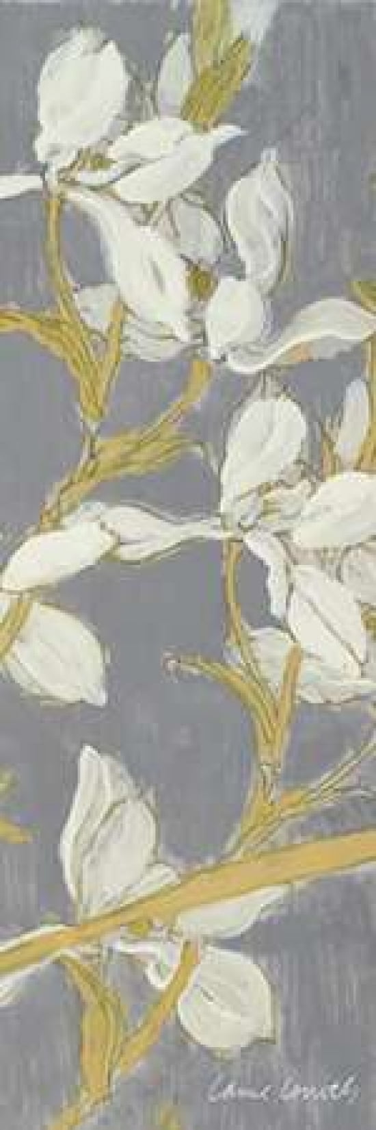 Tranquil Elegance Panel V Canvas Art - Lanie Loreth (8 x 24)