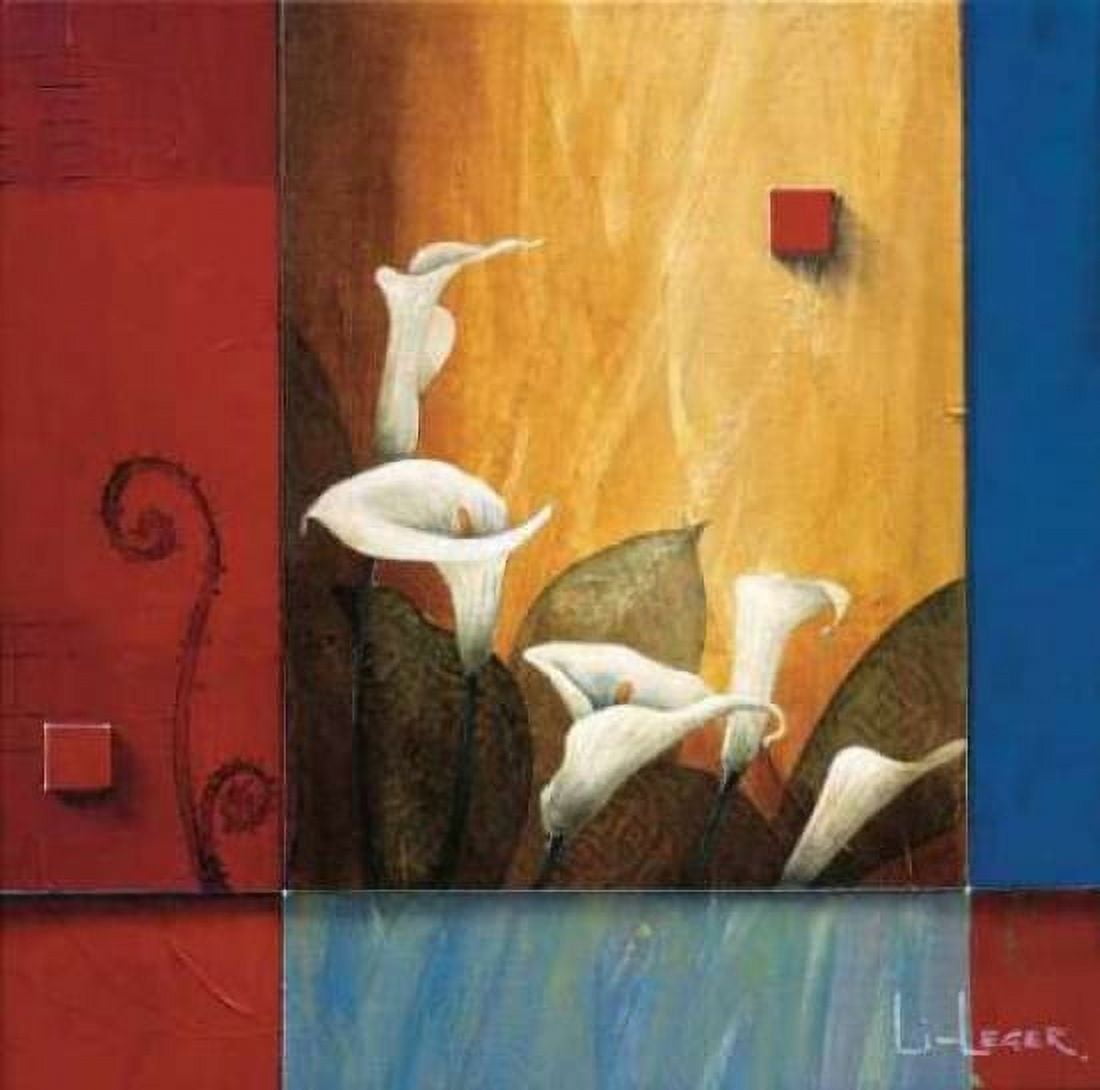 Tranquil Garden Canvas Art - Don Li-Leger (24 x 24)