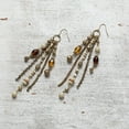 thumbnail image 1 of Tranquil Isle Multi Bead Linear Earrings and Gift Tin, 1 of 3