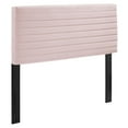 thumbnail image 1 of Modway Tranquil Performance Velvet King/California King Headboard in Pink, 1 of 6