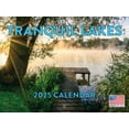 Tranquil Lake Calendar 2025 Monthly Wall Calender 12 Month American