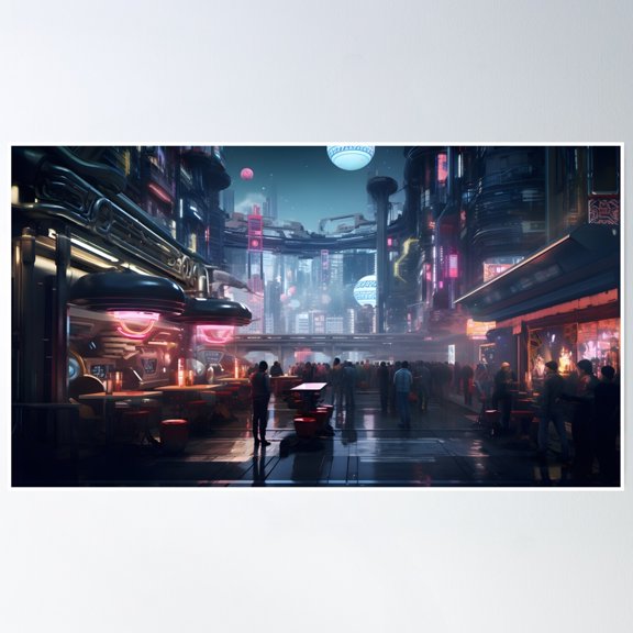 Tranquil Mountain Landscape Poster Wall Art, Modern Wall Decor, 8x12 UNFRAMED