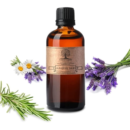 Tranquil Sleep - 100% Pure Aromatherapy Grade Essential oil by Nature's Note Organics - 4 Fl Oz