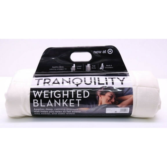 Tranquility 12-Pound Weighted Throw Blanket Eggnog 00026TAR BRAND NEW 48" x 72"