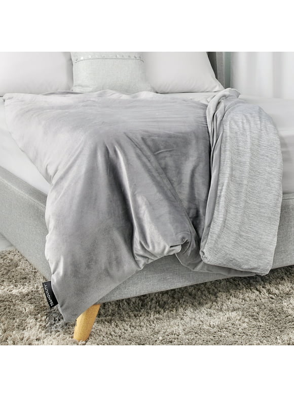 Tranquility 15lb Cooling Weighted Blanket, Griffon Gray