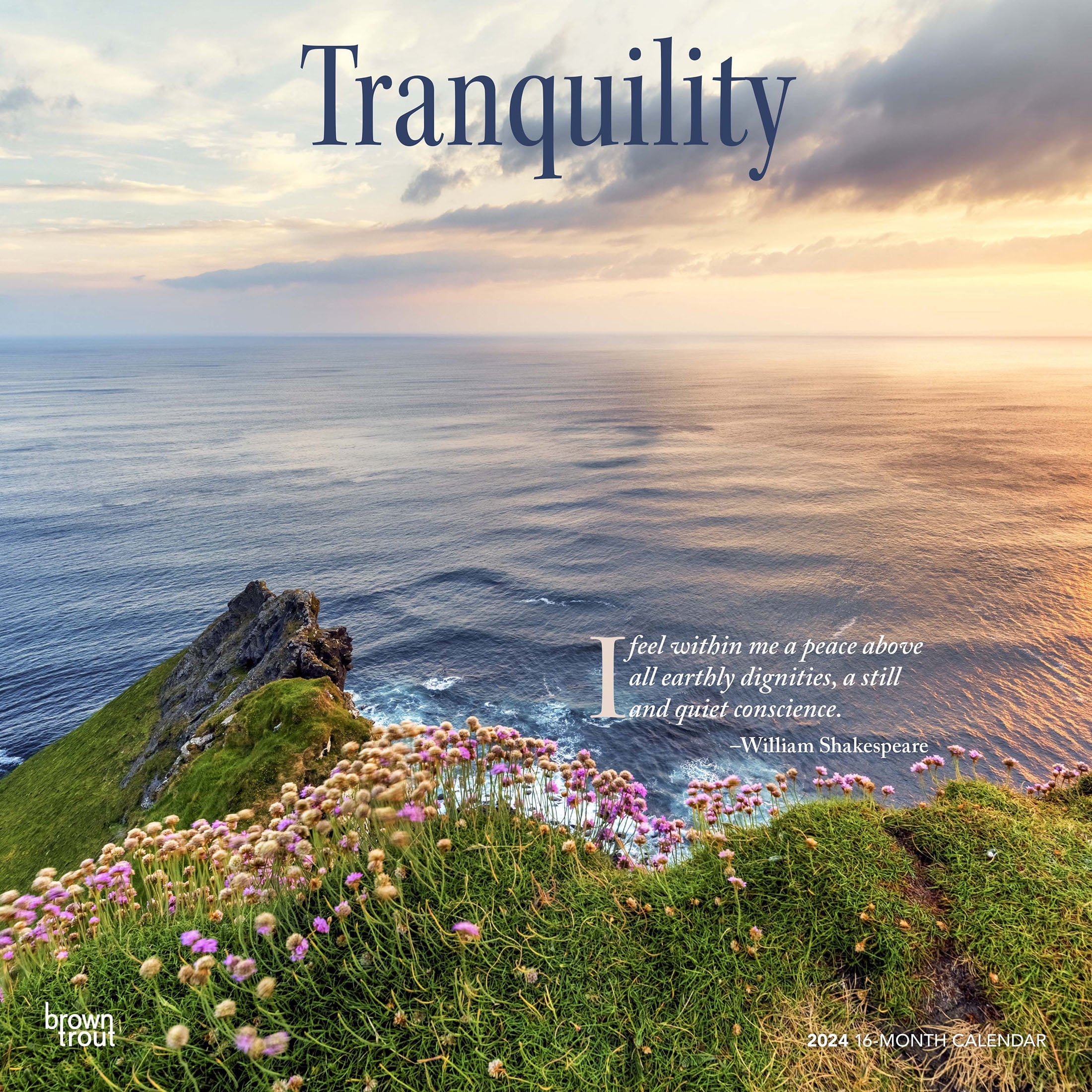 Tranquility 2024 12x24 quot (Hanging) Square Wall Calendar BrownTrout Tranquility 2024 12x24 quot (Hanging) Square Wall Calendar BrownTrout