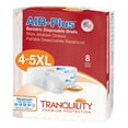 thumbnail image 1 of Tranquility AIR-Plus Bariatric Adult Incontinence Brief 4 to 5X-Large Heavy Absorbency Bariatric, 2195, Maximum, 32 Ct, 1 of 7