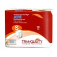 thumbnail image 1 of Tranquility ATN Adult Brief Tab Closure Disposable Heavy Absorbency Small 24'' - 32'', 8 Packs of 10, 1 of 4