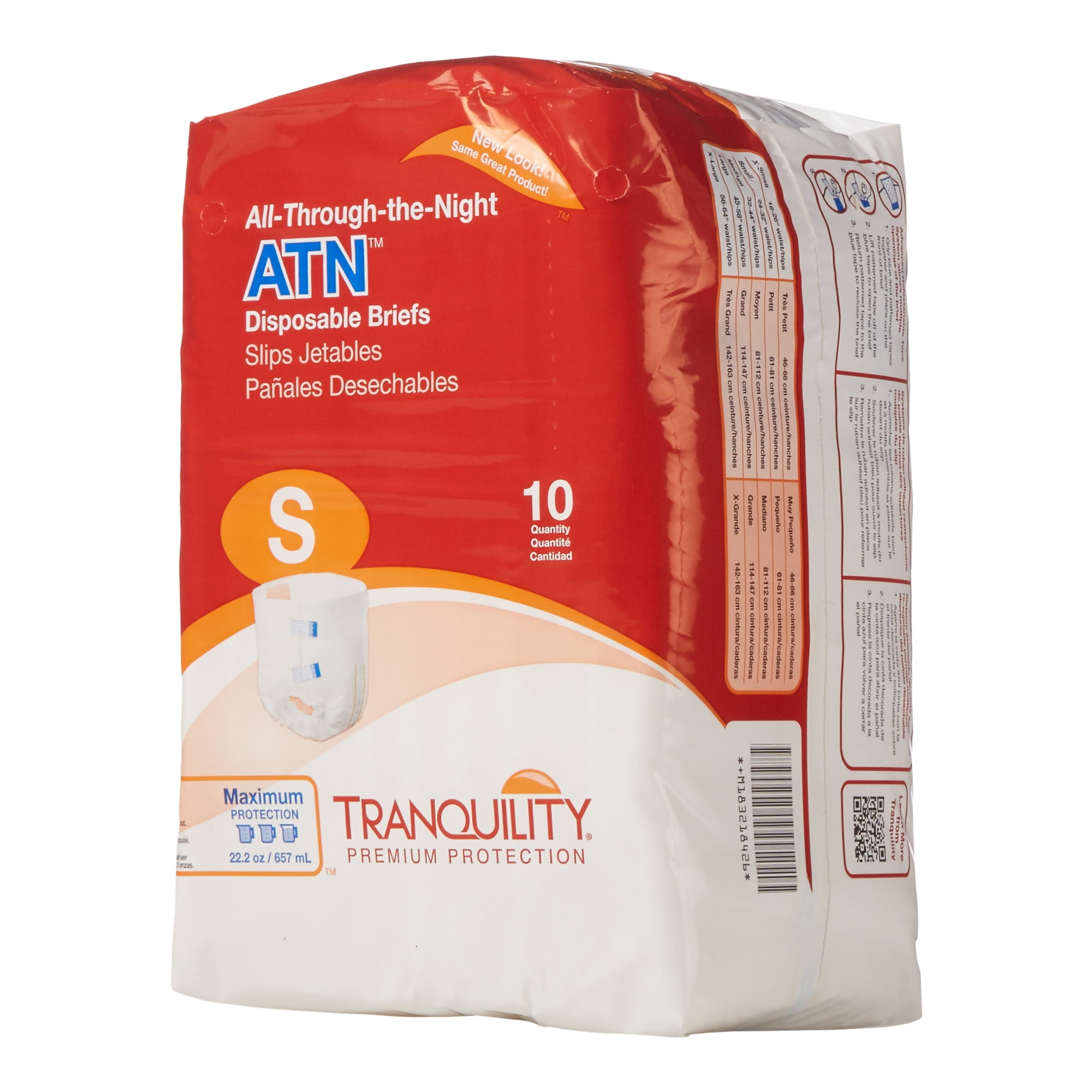 Tranquility Smartcore Briefs Small (Package of 10)