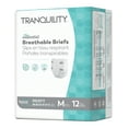 thumbnail image 1 of Tranquility Essential Adult Incontinence Brief M Heavy Absorbency Breathable, 2745, Heavy, 96 Ct, 1 of 6