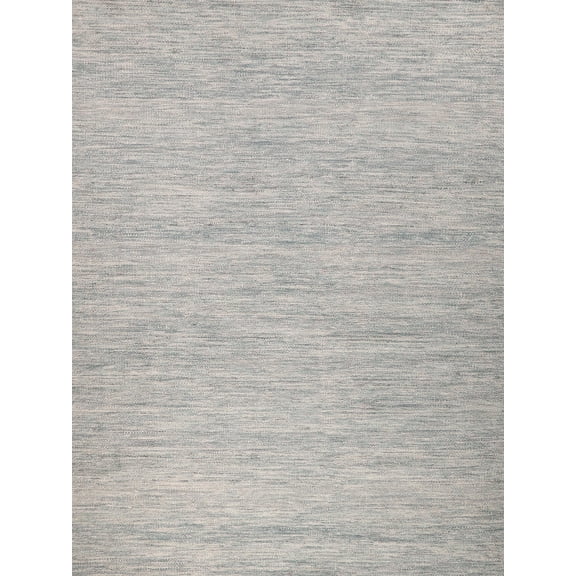 Tranquility Flatweave Wool/Mohair Gray 9'x12' Area Rug