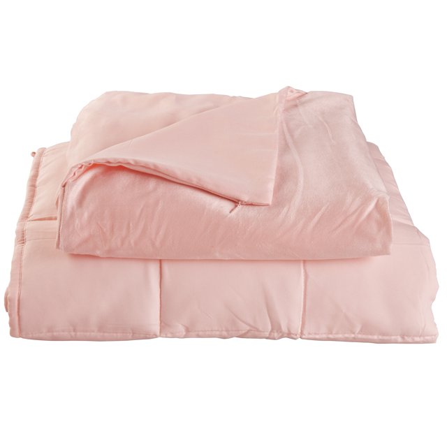Tranquility Kid's Weighted Blanket, 6Lbs With Washable Cover, Pink