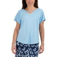 thumbnail image 1 of Tranquility  Ladies' V-neck Top (Blue, X-Small), 1 of 1