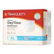 Tranquility Premium DayTime Disposable Underwear 2107, X-Large, 14 Count