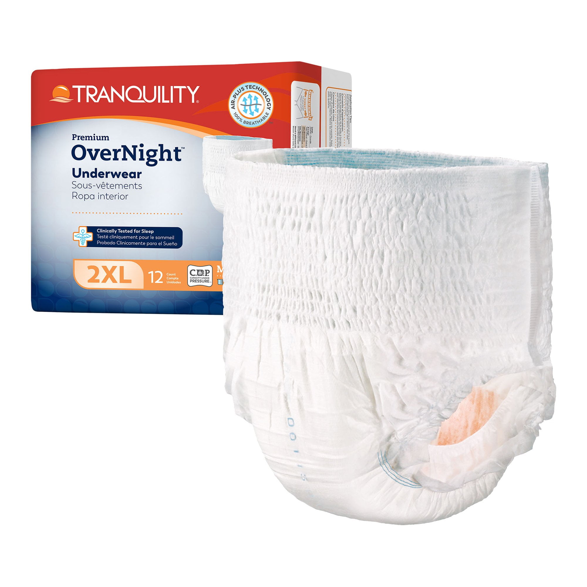 Tranquility Premium OverNight Disposable Underwear Pull On with