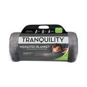 Tranquility Temperature Balancing Weighted Blanket with Washable Cover, 15 lbs