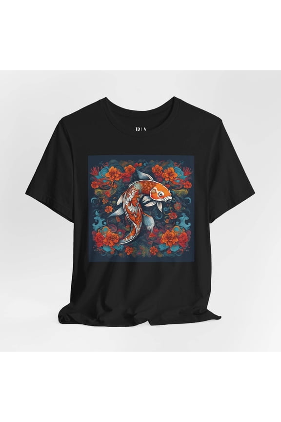 Tranquility in Motion - Premium Jersey Cotton Graphic Tee