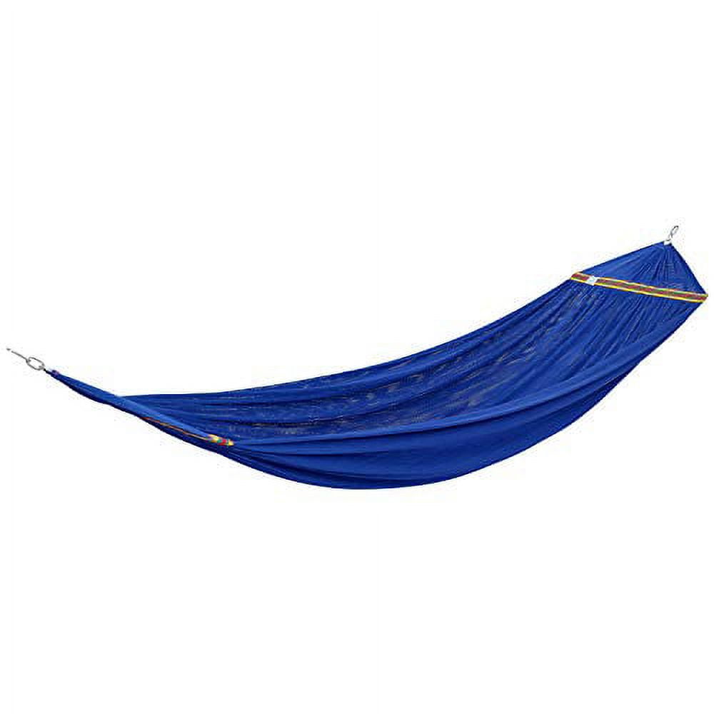 Tranquillo Portable Polyester Hammock Net – Carry Bag Included,  Blue